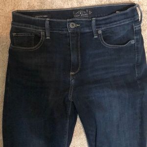Lucky Brand skinny jeans, sz 29, dark wash